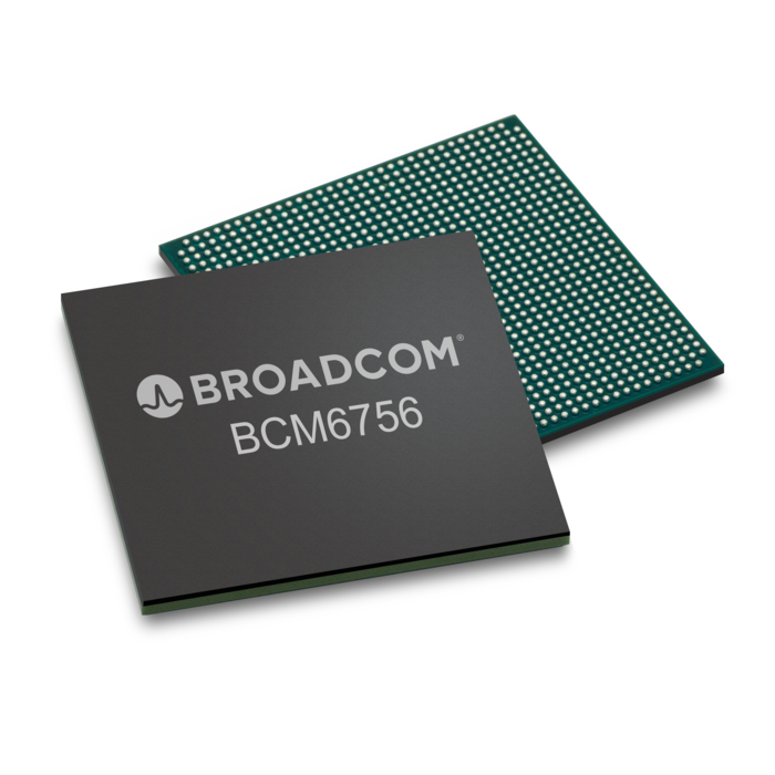 BCM6756A1KFEBG package